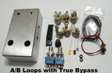 DUAL EFFECTS LOOP SWITCH BOX COMPLETE KIT