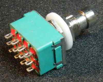 HEAVY DUTY 4PDT FOOTSWITCH