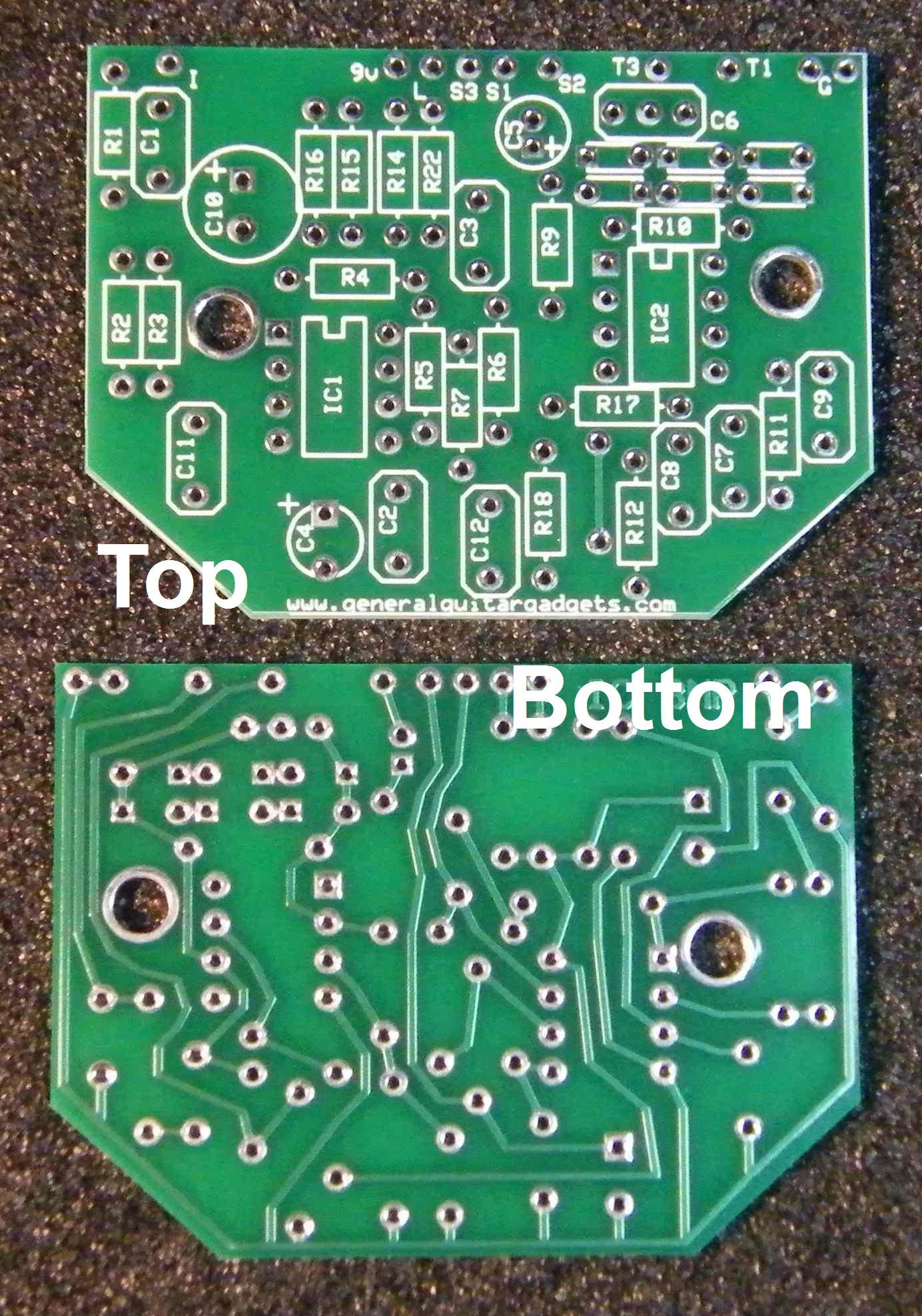 EHX™ BIG MUFF PI™ IC OPAMP REPLICA RTS PCB – General Guitar