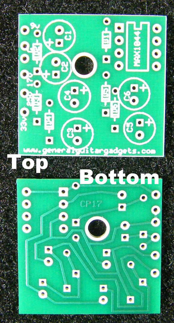 CHARGE PUMP VOLTAGE UP RTS PCB