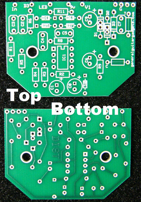 MXR™ DISTORTION +/DOD™ 250/ROSS™ DISTORTION RTS PCB