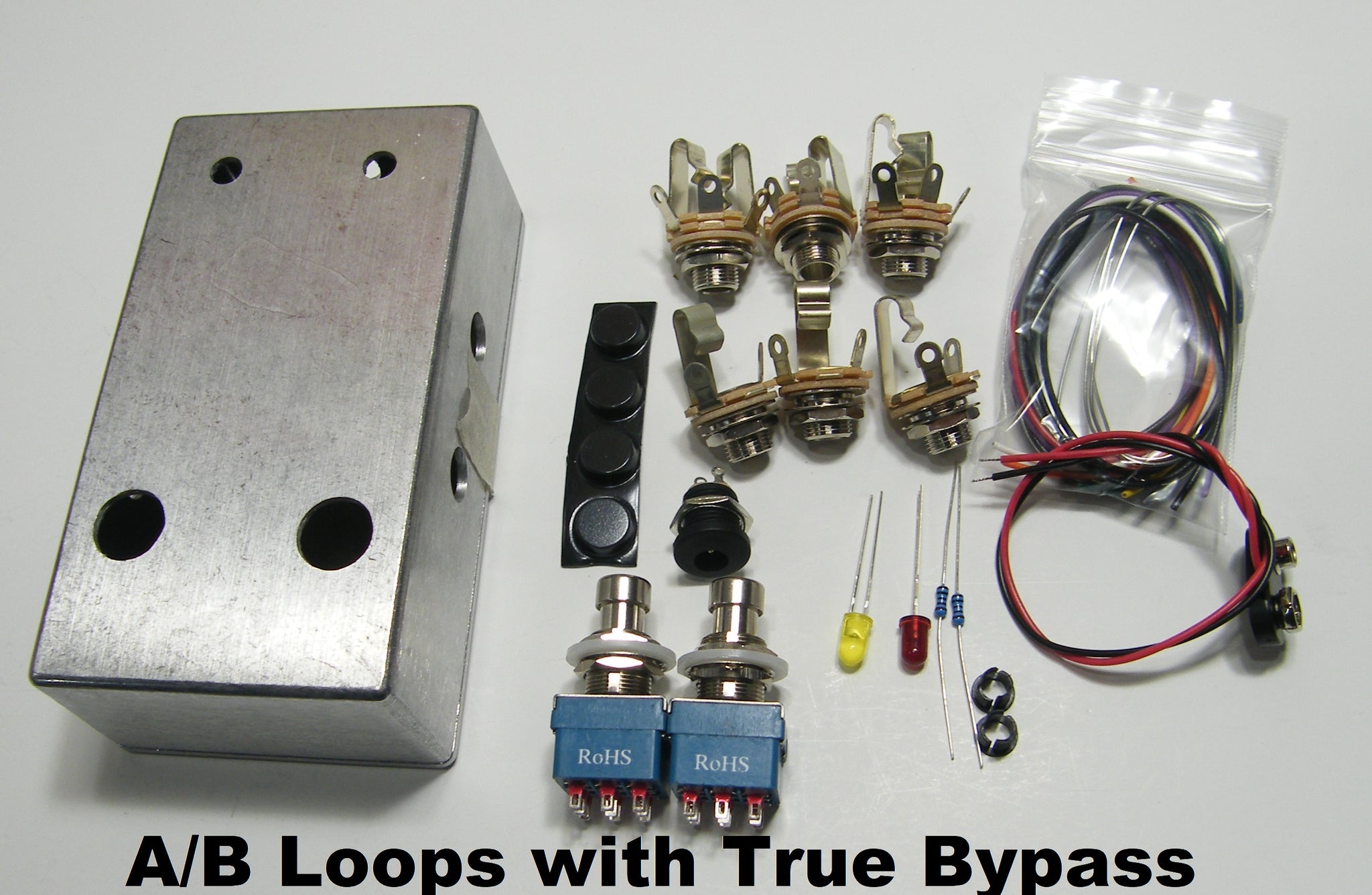 loop switcher pedal DUAL EFFECTS LOOP SWITCH BOX COMPLETE KIT – General Guitar Gadgets