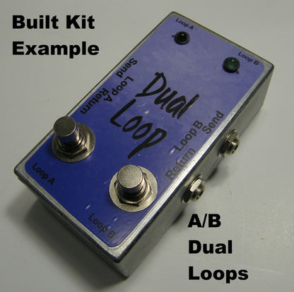 DUAL EFFECTS LOOP SWITCH BOX COMPLETE KIT