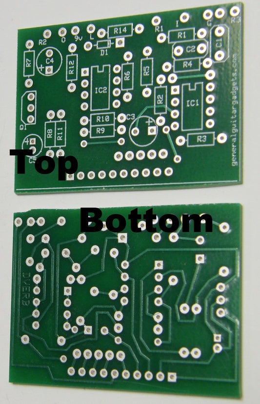 DIGITAL REVERB RTS PCB