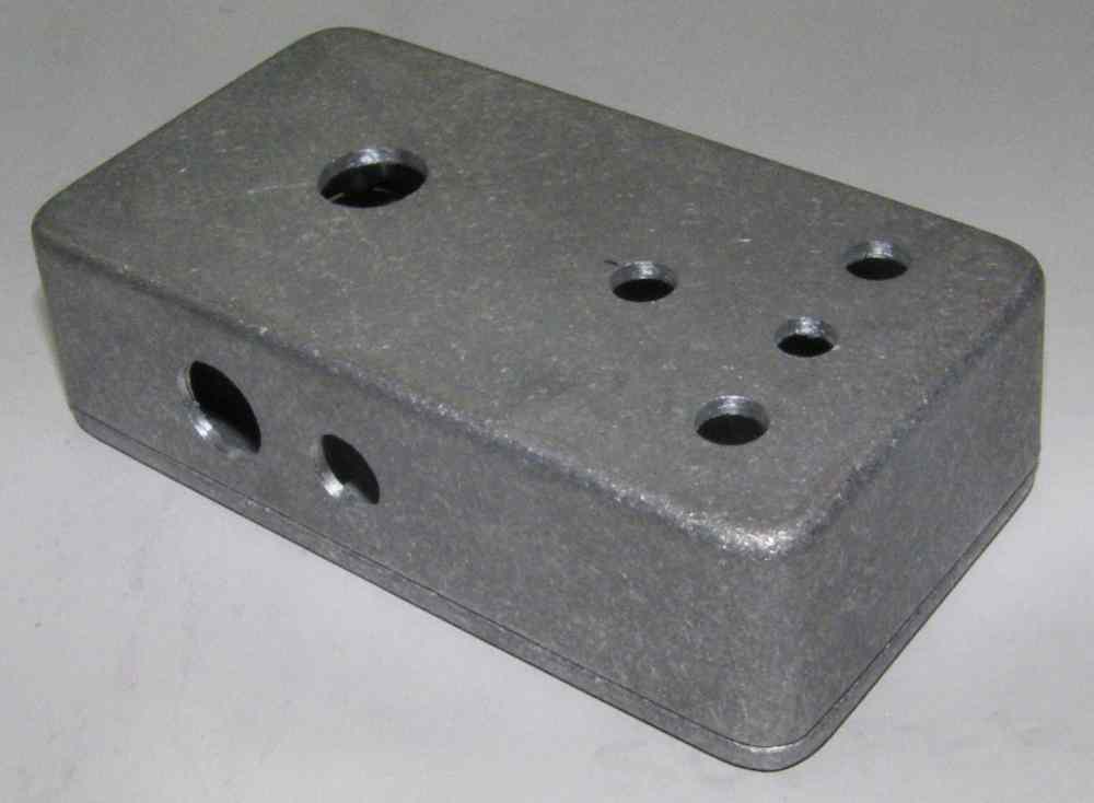 DRILLED 1590B (smaller) ENCLOSURE – General Guitar Gadgets