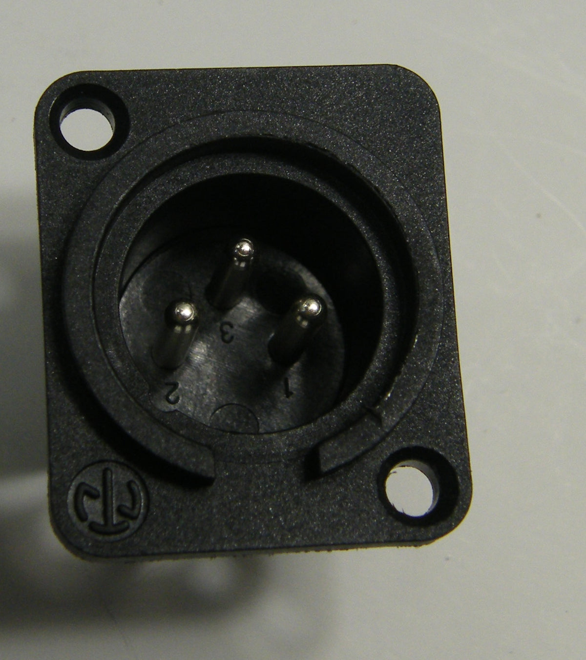 XLR JACK - MALE, PLASTIC