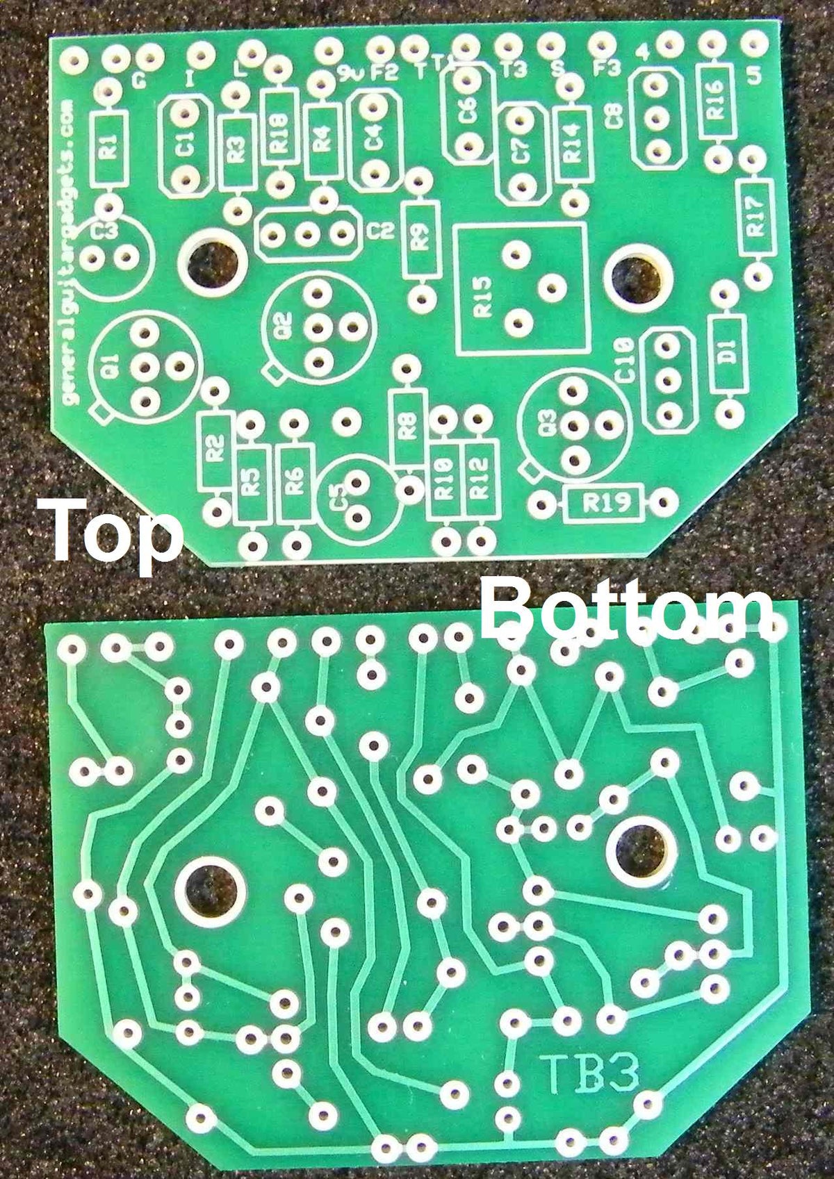 COLORSOUND™ TONEBENDER™ (3-KNOB REPLICA) RTS PCB