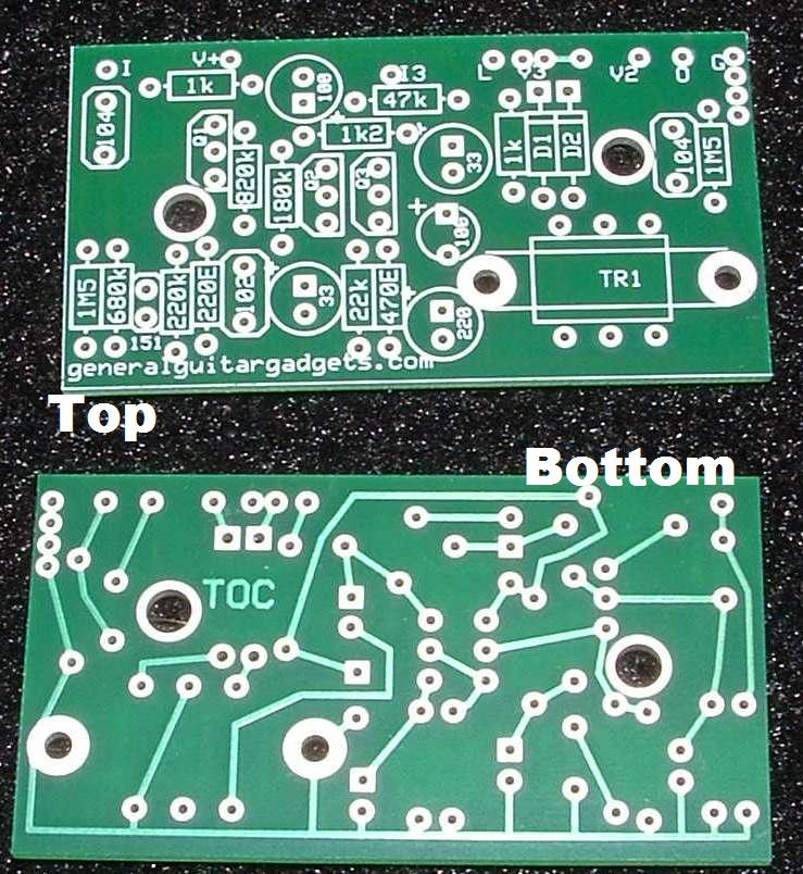 TOCT OCTAVE REPLICA RTS PCB